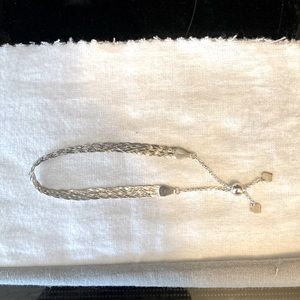 4 Strand Braided Pandora Bracelet